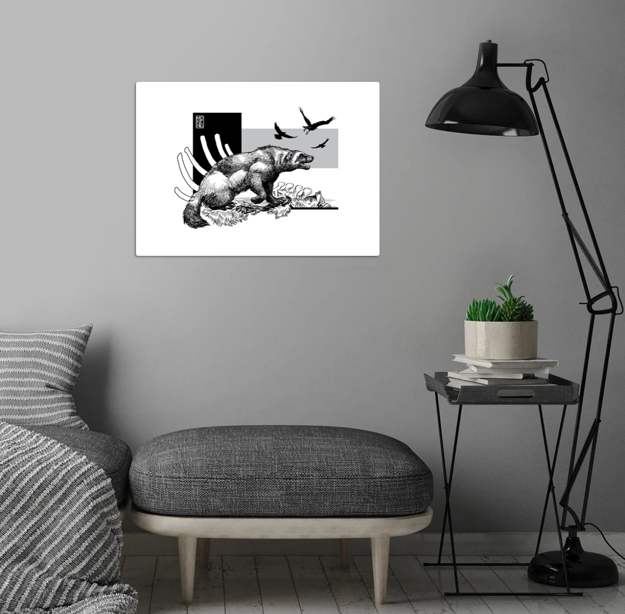 Guardian Series Metal Art With Free Shipping