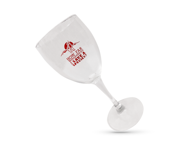 Wolf Camp Wine Glass